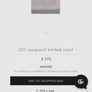 Gucci scarf